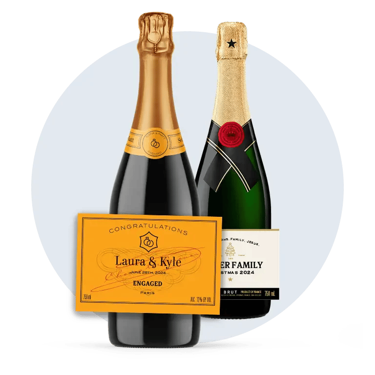 Personalized Champagne Labels