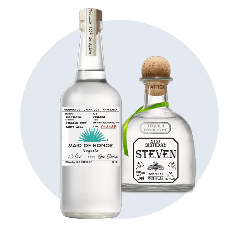 Personalized Tequila Labels
